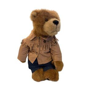 Boyds Bears Edmund Sheriff Plush Teddy Bear Dressed 14" Collectible Toy Western-